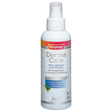 Spray apaisant sans rinçage pour chien/chat DermaCare 150mL - BEAPHAR - BDCASA718