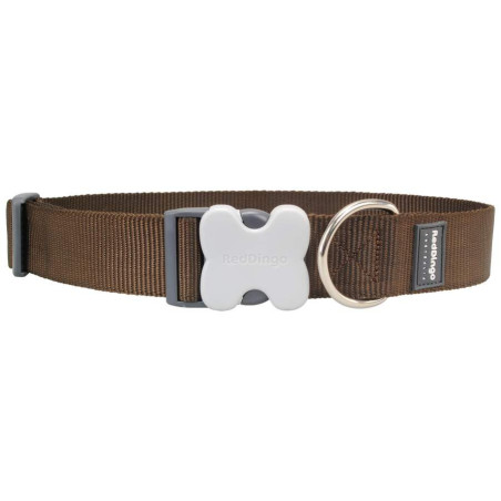 Collier pour chien uni Classic extra large 40mm Marron - RED DINGO - RCXUMA032