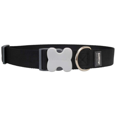 Collier pour chien uni Classic extra large 40mm Noir - RED DINGO - RCXUNO025