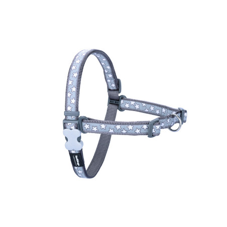 Harnais anti-traction Star 15mm S/M Gris - RED DINGO - RHS5ITSBG295