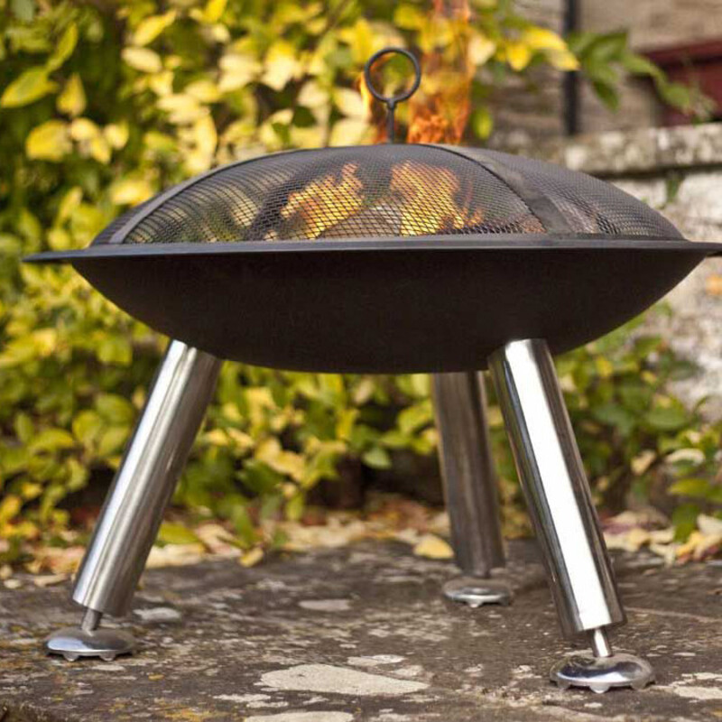 Barbecue Braséro Stamford Acier Noir