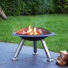 Barbecue Braséro Stamford Acier Noir