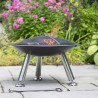 Barbecue Braséro Stamford Acier Noir