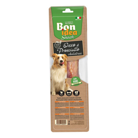 Friandise pour chien Os de Jambon GM sous vide - BON IDEA - MFBOF091