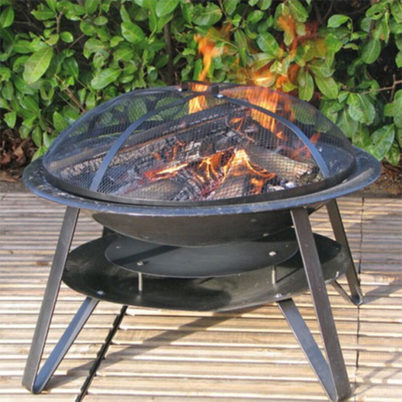 Brasero Chauffage Extérieur Bois 70cm