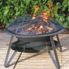 Brasero Chauffage Extérieur Bois 70cm