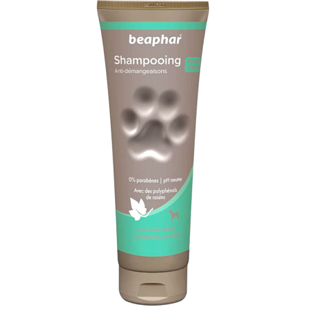 Shampoing anti-démangeaisons pour chien 250mL - BEAPHAR - BT2A182