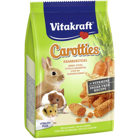 Friandises sticks Carottis à grignoter carotte 50g - VITAKRAFT - VCRFC737
