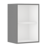 CAISSON ET FACADE ALU BICOLORE 40X60CM