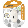 Gomme galet souple blanche - BIC