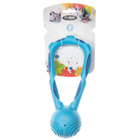 Jouet pour chien Kettlebell en TPR avec corde - IMAC - IJKC066