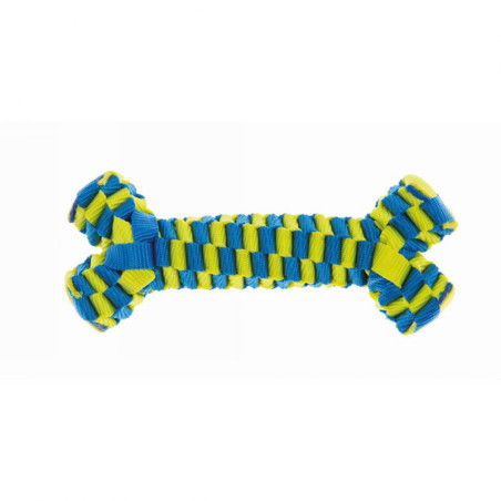 Jouet pour chien Os en Nylon Tressé taille L 24cm - IMAC - IJOL697