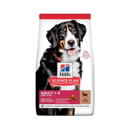 Croquettes pour chien adulte Large Science Plan Agneau 12Kg - HILL'S - HSLAA107