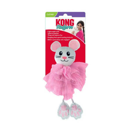 Jouet pour chat Flingaroo Tutu - KONG - KFFT516