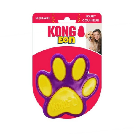 Jouet pour chien Eon Paw Large Violet/Jaune - KONG - KELP248