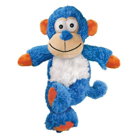 Jouet pour chien Cross Knots Singe avec un couineur S/M - KONG - KCSK481