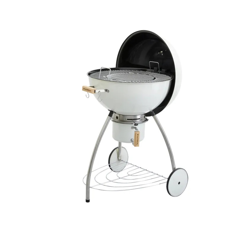 Barbecue charbon de bois Phoenix Beta II blanc