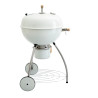Barbecue charbon de bois Phoenix Beta II blanc
