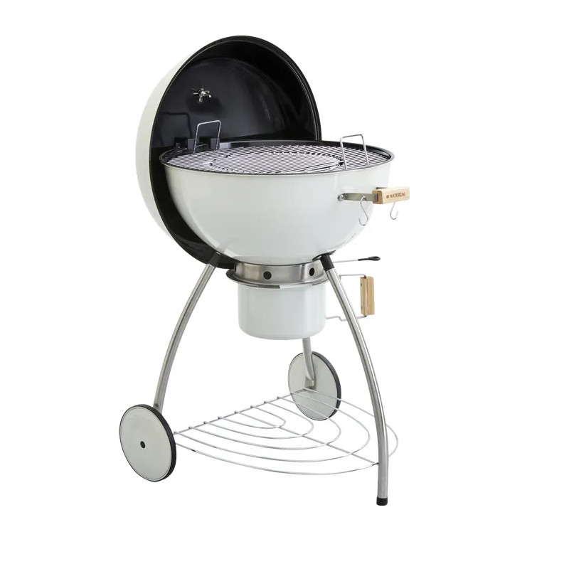 Barbecue charbon de bois Phoenix Beta II blanc