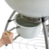 Barbecue charbon de bois Phoenix Beta II blanc