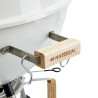 Barbecue charbon de bois Phoenix Beta II blanc