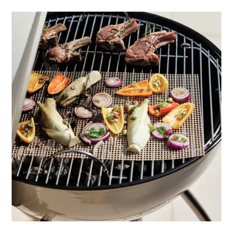 Barbecue charbon de bois Phoenix Beta II blanc
