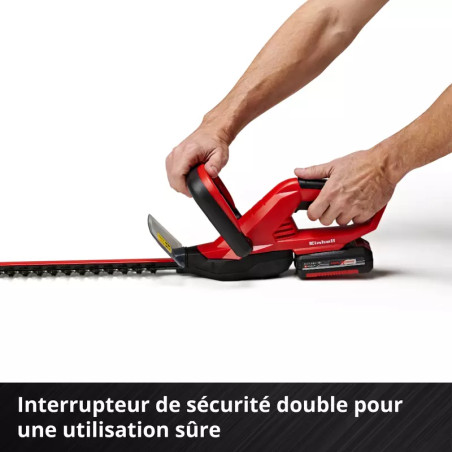 Taille haies sur batterie 18 V L.52 cm