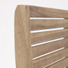 Lot de 2 chaises en acacia Solaris II