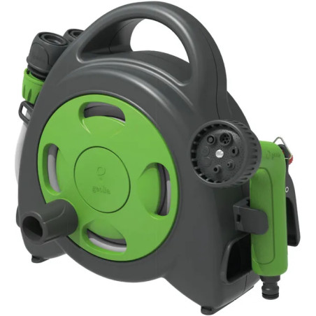 Mini dévidoir portable équipé L.8 m + 2 m