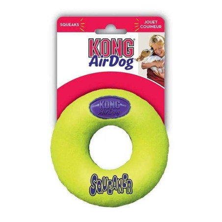 Jouet pour chien couineur Donut AirDog Squeakair T.M - KONG - KAMD333