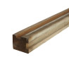 Poteau Entaille V 90 x 90 x 2200 mm