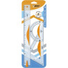 Set de traçage règle 30Cm + 1 Équerre 60° + 1 Rapporteur 180°