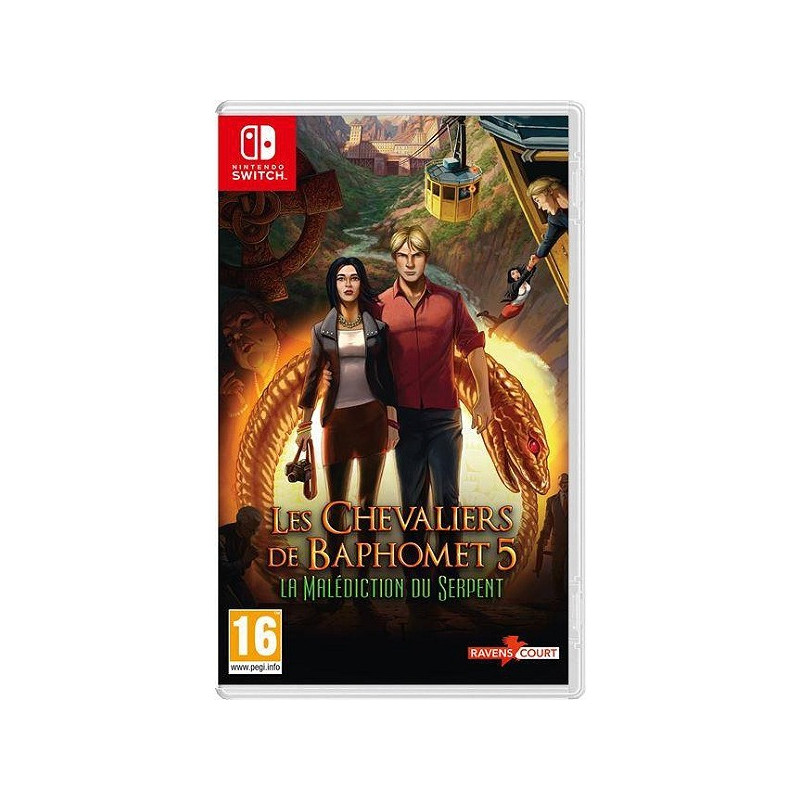 Les Chevaliers De Baphomet 5 – Microsoft Xbox One (PAL, FR, Très Bon état)