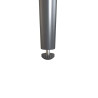 Salon bas de jardin aluminium HENIO 4 places