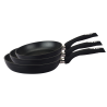 Set de 3 poêles à frire 20/24/28cm induction - ROYALTY LINE