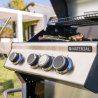 BARBECUE GAZ 3+1 BRULEURS HUDS