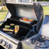 BARBECUE GAZ 3+1 BRULEURS HUDS