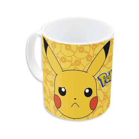 Mug Pokémon Visage Pikachu 320mL - KONIX - 77849000030