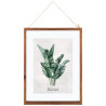 Cadre Verre Feuilles