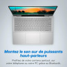 PC portable 14" Inspiron 360 Ryzen 7 16/1000Go AMD Radeon Windows 11 - DELL - DELLINSPIRON14360