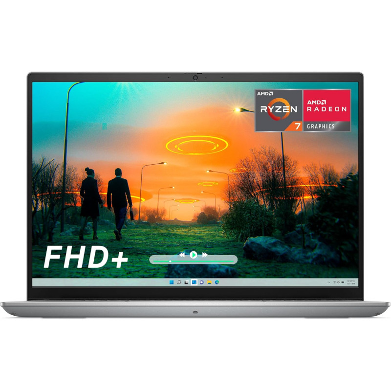 PC portable 14" Inspiron 360 Ryzen 7 16/1000Go AMD Radeon Windows 11 - DELL - DELLINSPIRON14360