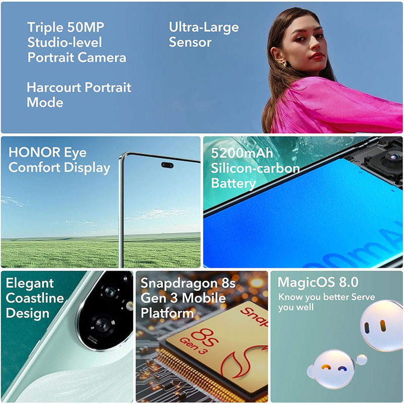 Smartphone Honor 200 pro blanc - HONOR