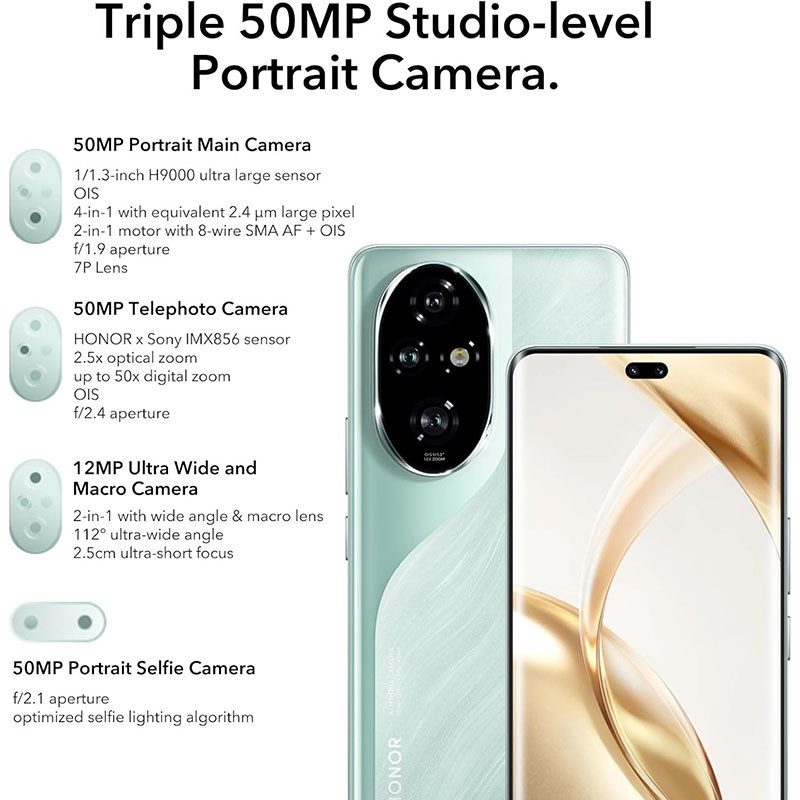 Smartphone Honor 200 pro blanc - HONOR