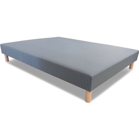 Sommier Ventis airflow 90x190cm Gris - ISOPLAST - 16190362