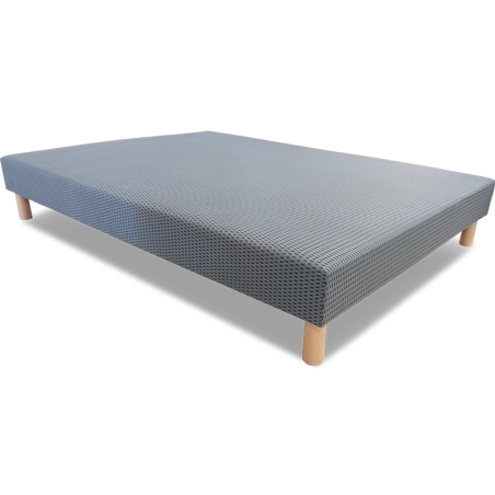 Sommier Ventis airflow 140x190cm Gris - ISOPLAST - 16190862