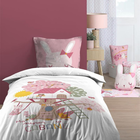 Parure housse de couette Matty 140x200cm - LOVELY CASA - 22151001