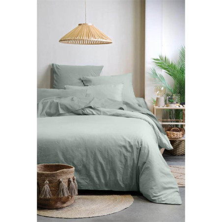 Drap housse Horizon 180x200+30cm Opalin - STOF - 22150407