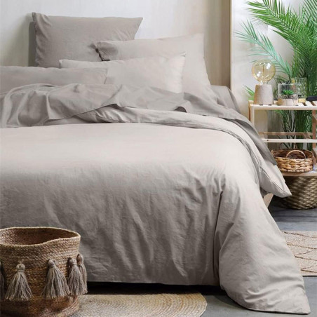Drap housse Horizon 140x190+30cm Lin - STOF - 22150201