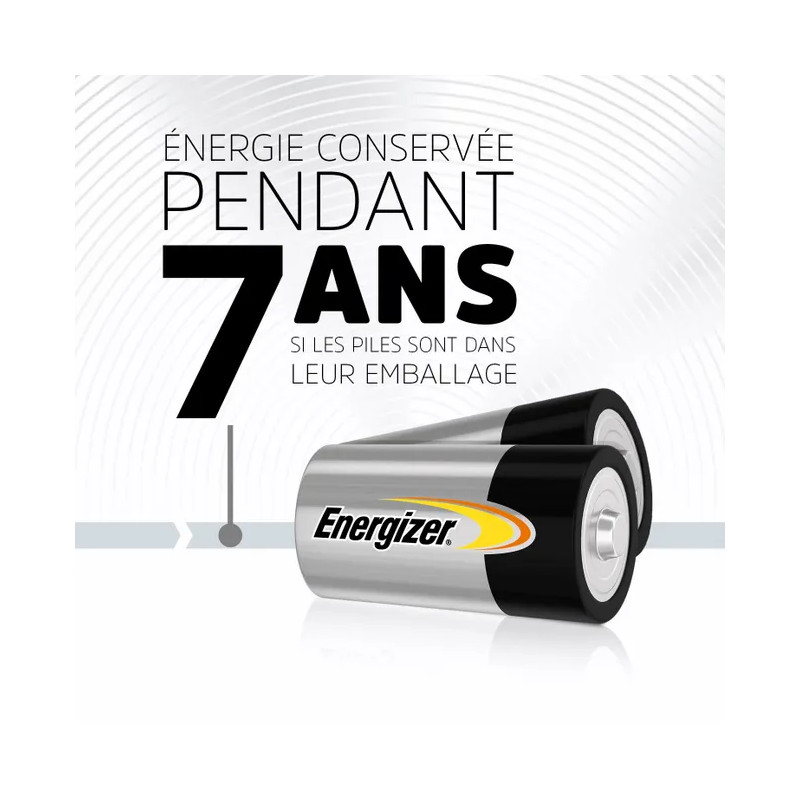 Lot de 2 piles alcalines POWER LR14