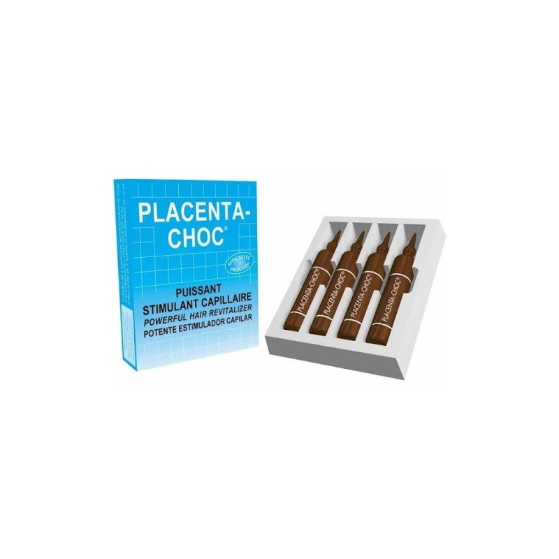 Ampoules capillaires fortifiantes Placenta-choc 10mL - MISS ANTILLES - 22C00097059L